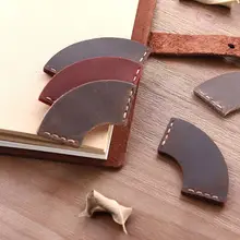 Веерообразная Закладка ручной работы из кожи для чтения, маркировочные аксессуары, угловая Закладка, подарок для любителей книг, читателей, учителя