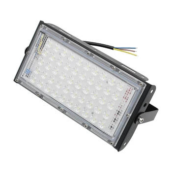 

Outdoor 50W Flood Light AC 220V Waterproof IP65 LED Floodlight Cold White Bulb Spotlight Wall Lamp For Garden Street Landscape