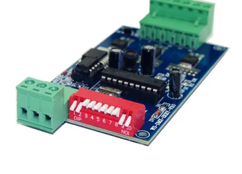 

Wholesale price DC5V-24V 3channel 1group 2key 1A each channel max 15A dmx512 decoder led decoder led controller module