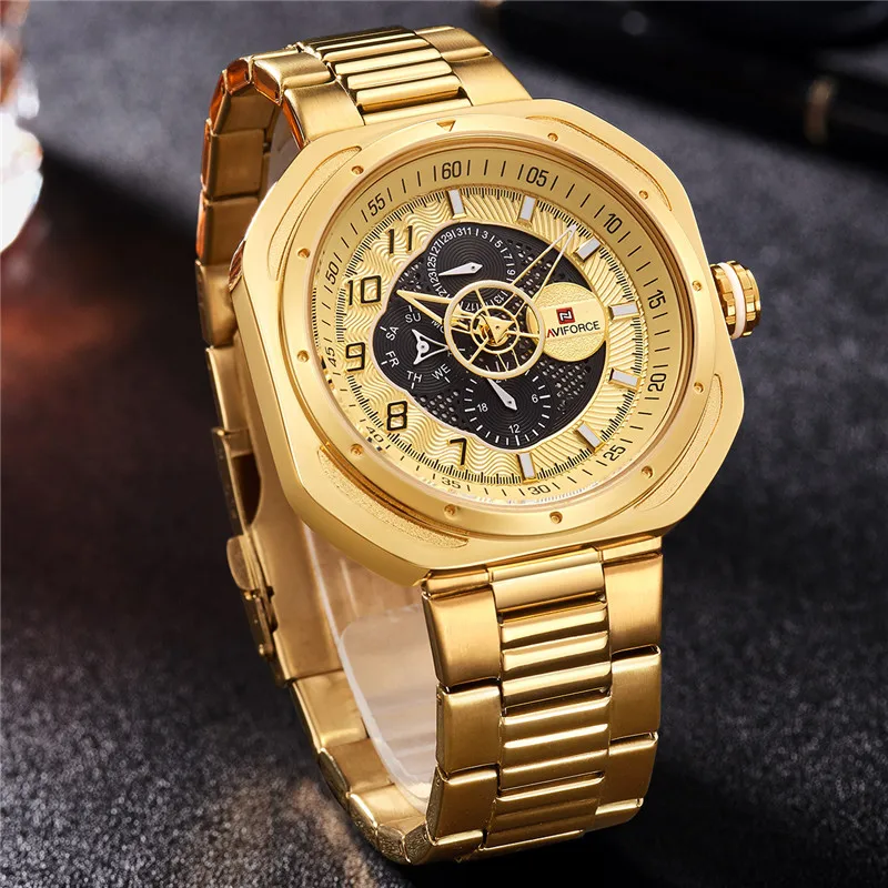 Relogio Masculino NAVIFORCE Для мужчин часы лучший бренд класса люкс спортивные