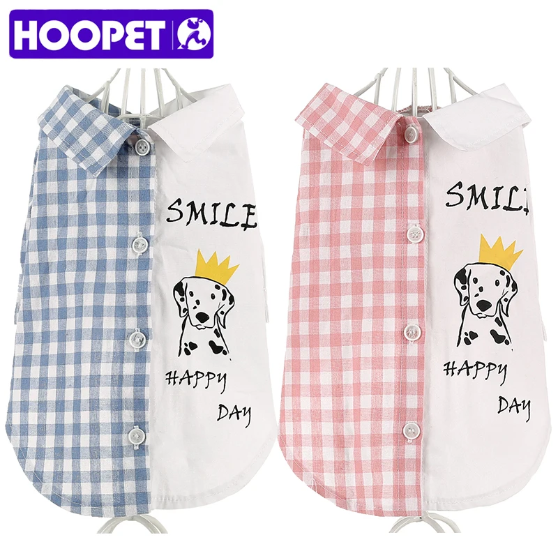 HOOPET Pet Одежда с соединением внахлёст Щенок для собак Футболка плюшевым медведем