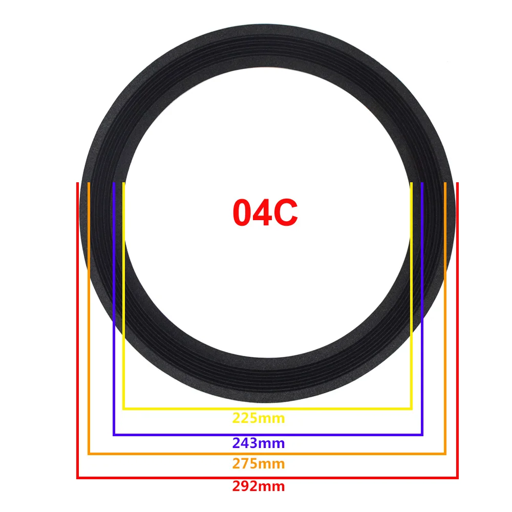 12 дюймов динамик окружает НЧ-динамик ремонт складное кольцо край сабвуфер DIY Ремонтный комплект аксессуары J BL динамик подвеска - Цвет: 04C