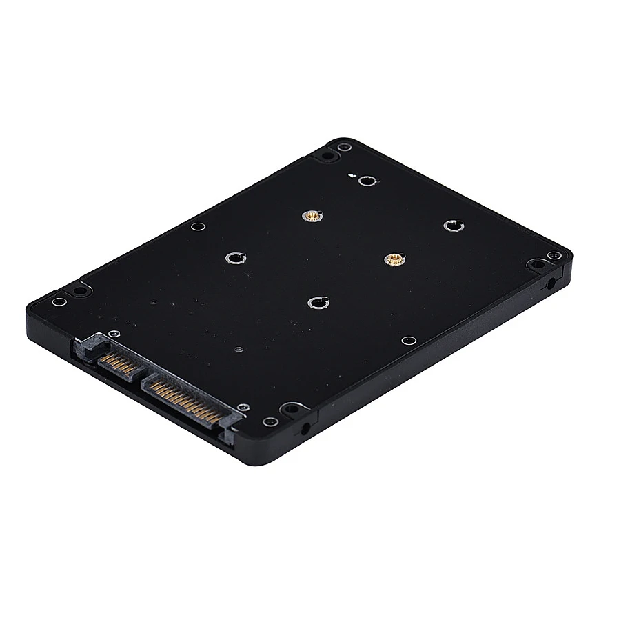 Мини pcie mSATA SSD до 2 5 дюймов SATA3 адаптер карта с чехол высокого качества SATA