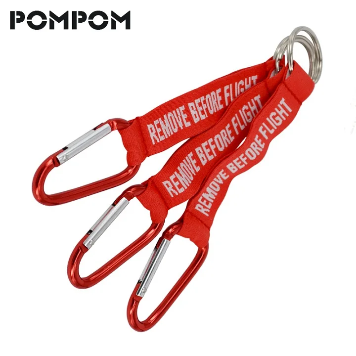 Remove-Before-Flight-Key-Chain-Red-Keychain-Woven-Letter-Keyring-Jewelry-Aviation-Tags-OEM-Key-Chains (1)