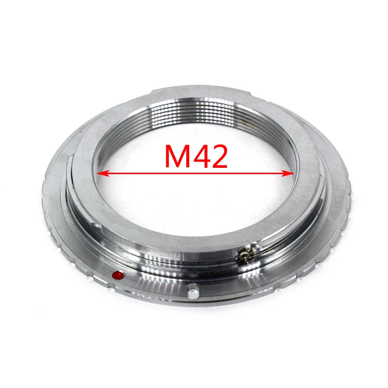 

Adapter for Canon EOS SLR Digital Camera Body to M42 Nikon EF Lens or Microscope