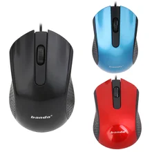 Hot Sale Brand 3D Optical USB Wired Mouse Mice 1600 DPI Ergonomic Gaming Mouse For PC Laptops Mouse To Computer