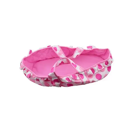 

Wholesale 10pcs/a lot Doll accessories Warm Dot sleeping bag Wear fit 43cm Pink Dot Baby Born zapf(only sell bag)