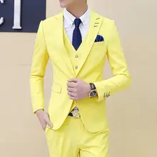 Горячая Мужской Новая Мода стилист жениха свадебное платье костюм cultivate one's morality a Couple костюм/M-XXL