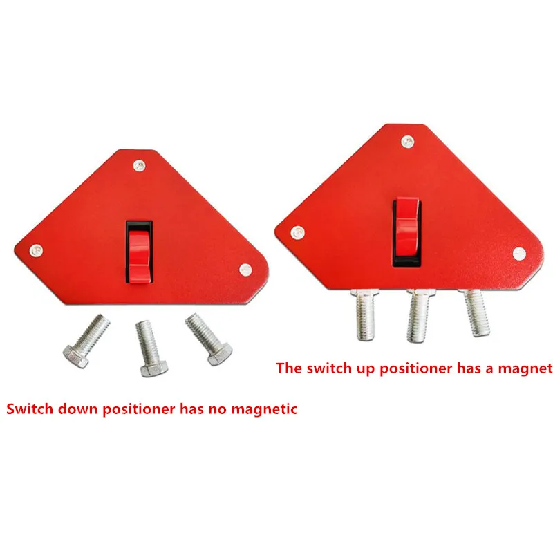 45/60/90/120/135 Angles Magnetic Holder Strong Magnet Welding Magnetic Locator Corner Welding Suction Positioner Power Tools
