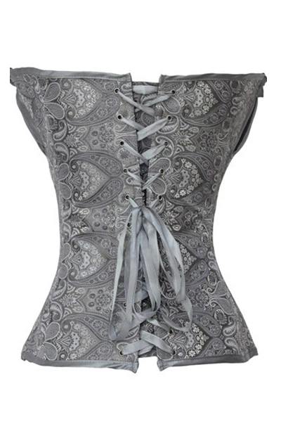 Bustier Corset Sexy Vintage Style Sweetheart Top Ruffles Overbust Lingerie Corset Bodice High Quality Steampunk Women Bustiers