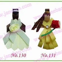 120 шт символ волосы Луки(люди) скульптура волосы клиппи Стиль Бутик волос лук девушка Жук Луки