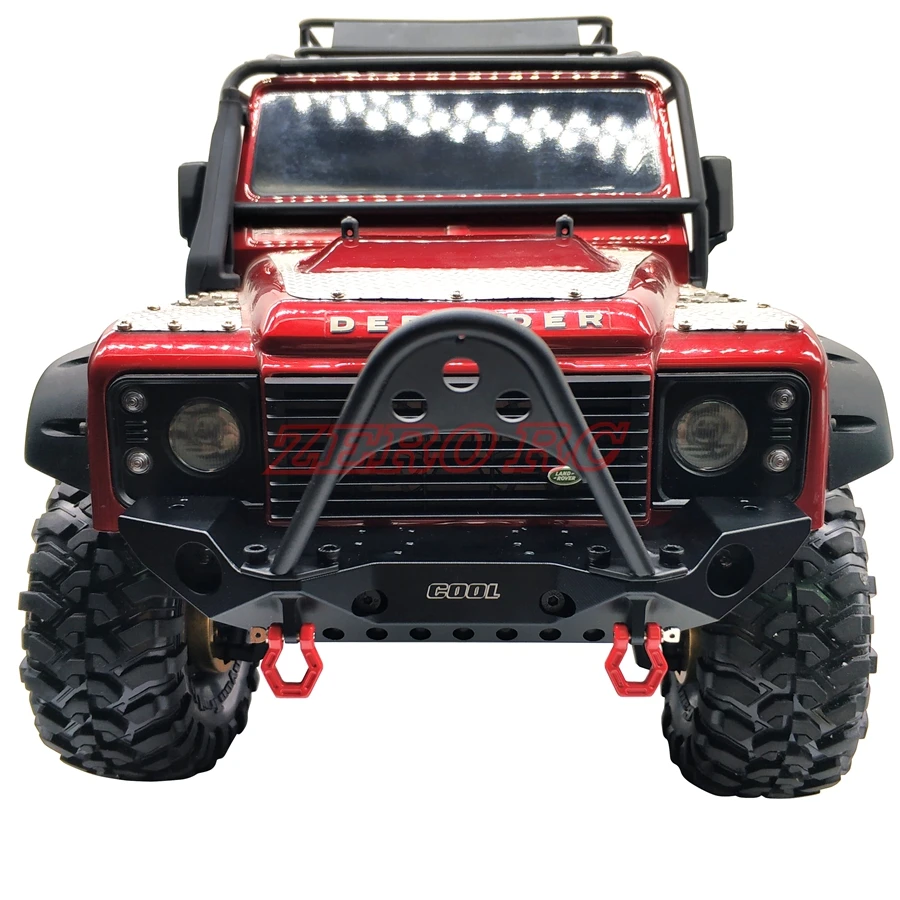 COOL RACING TRX4 литой передний бампер с светодиодсветильник кой для TRAXXAS TRX 4 AXIAL SCX10 90046