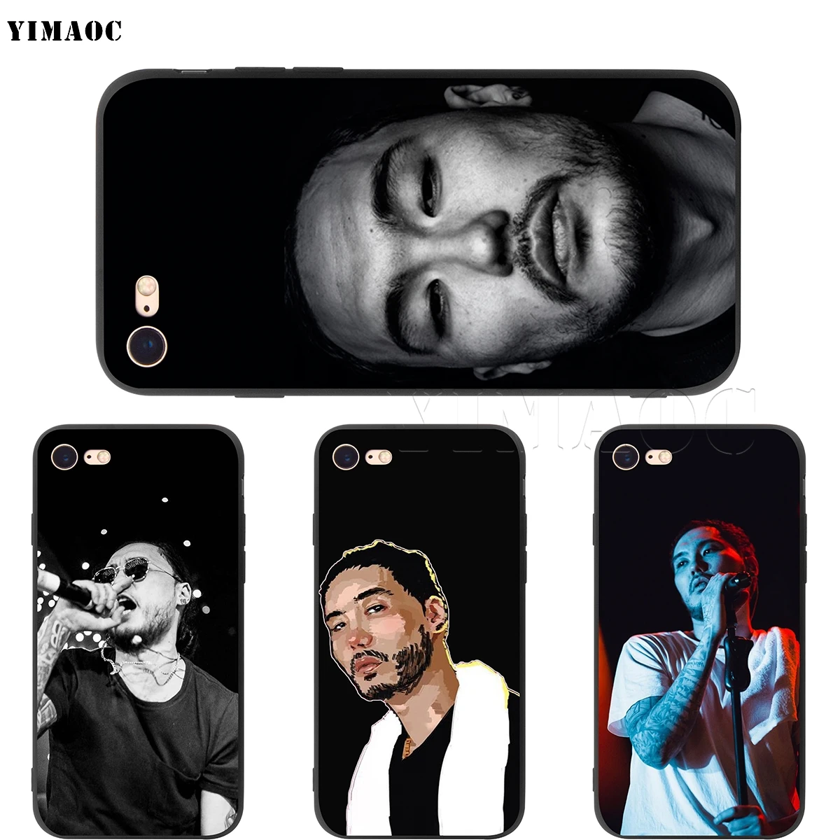 YIMAOC Скриптонит Мягкий силиконовый чехол для iPhone 5 5S SE 6 6s 7 8 Plus X|Бамперы| |