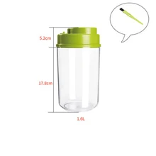 Вакуумный контейнер для продуктов большая кофейная коробка без вакуумный контейнер для еды насоса