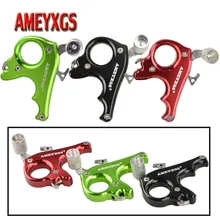 1pc Archery 3 Finger Release Compound Bow Release Aid Aluminum Alloy Grip Trigger Caliper For Hunting Shooting Accessories цена 1pc Archery 3 Finger Release Compound Bow Release Aid Aluminum Alloy Grip Trigger Caliper For Hunting Shooting Accessories цены онлайн