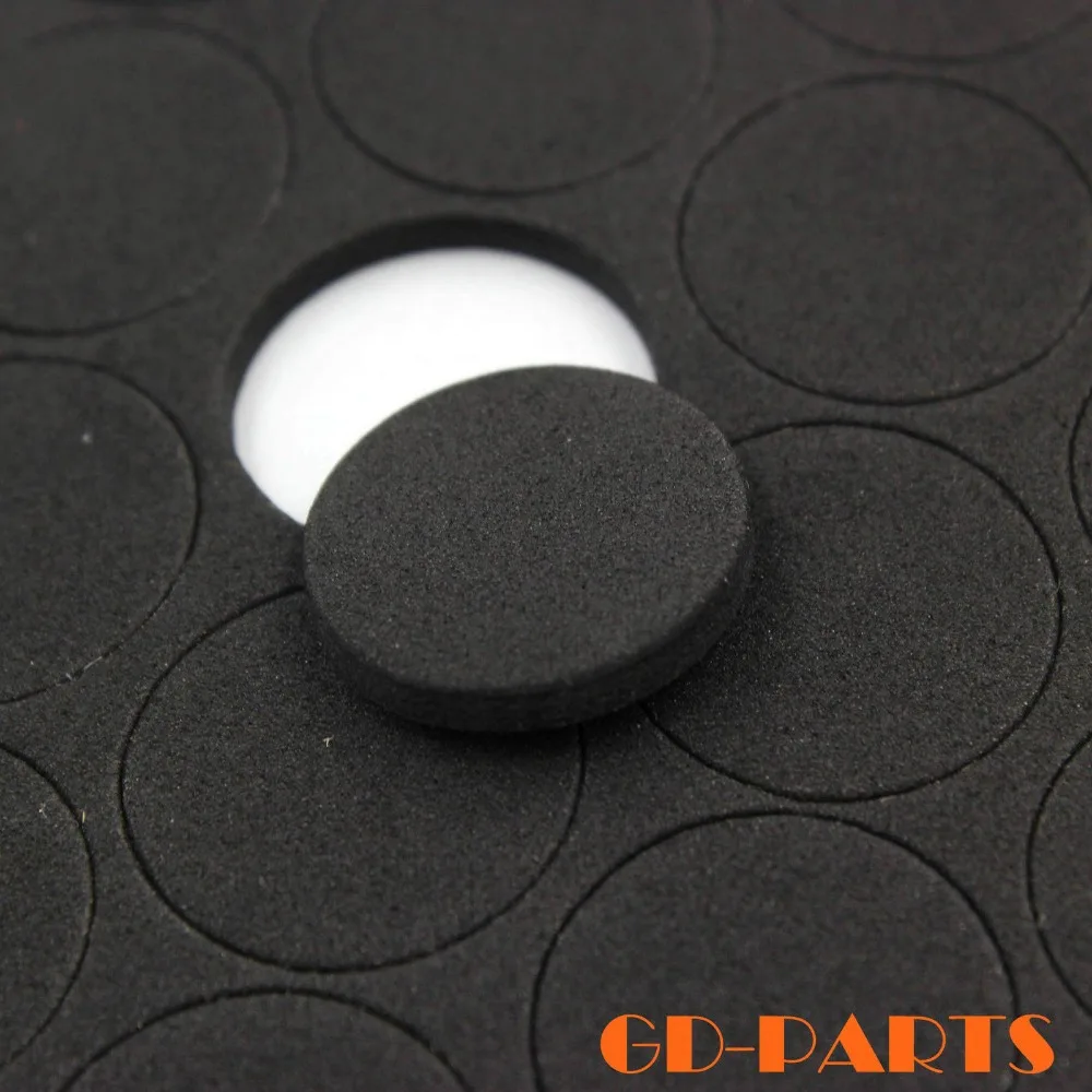 20*3mm Black EVA Foam Pad Non Slip Isolation Mat Base Adhesive tape FR