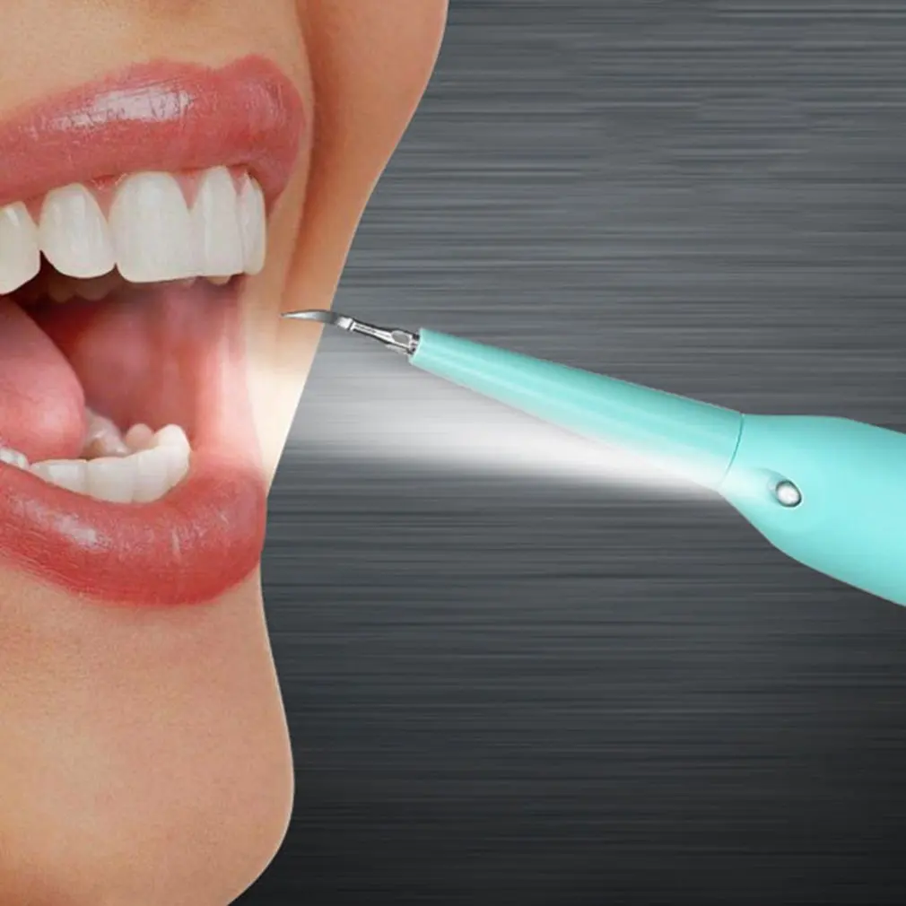 Электрический Очиститель зубов стоматологические поражение жидкость для снятия скребок зубной налет полировки зарядка через usb доска пятновыводитель