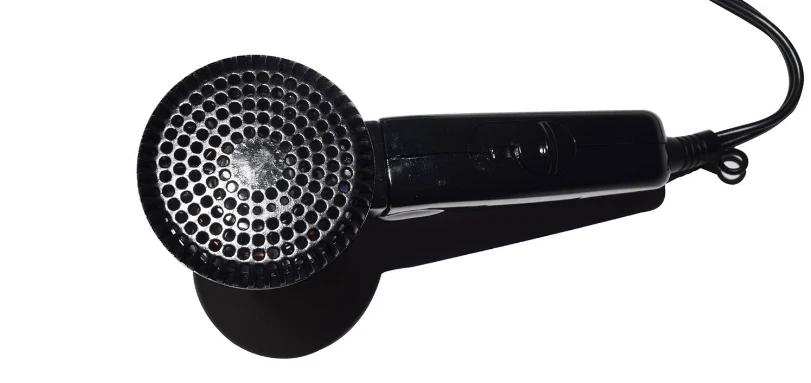 Foldable Car Hair Dryer 12V Portable Hot Cold Travel Hairdressing Car Styling Electric Blower Camp Hair Dryer Window Defroster  (2)