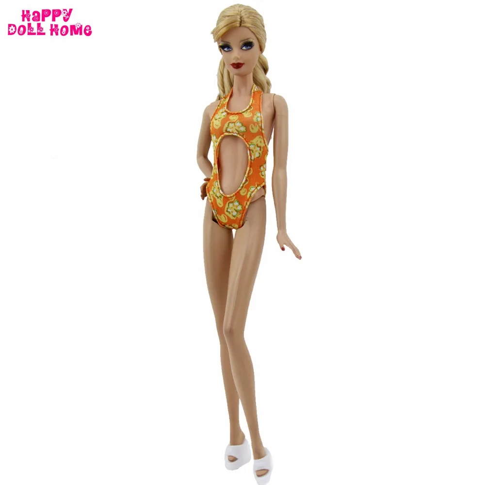 Barbie Bathing Suit Water Play Swimsuit Summer Aztec Swim Suit Damaged Box