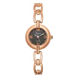Элитный бренд кристалл платье часы женские, золотистого цвета браслет часы женские кварцевые часы montre femme