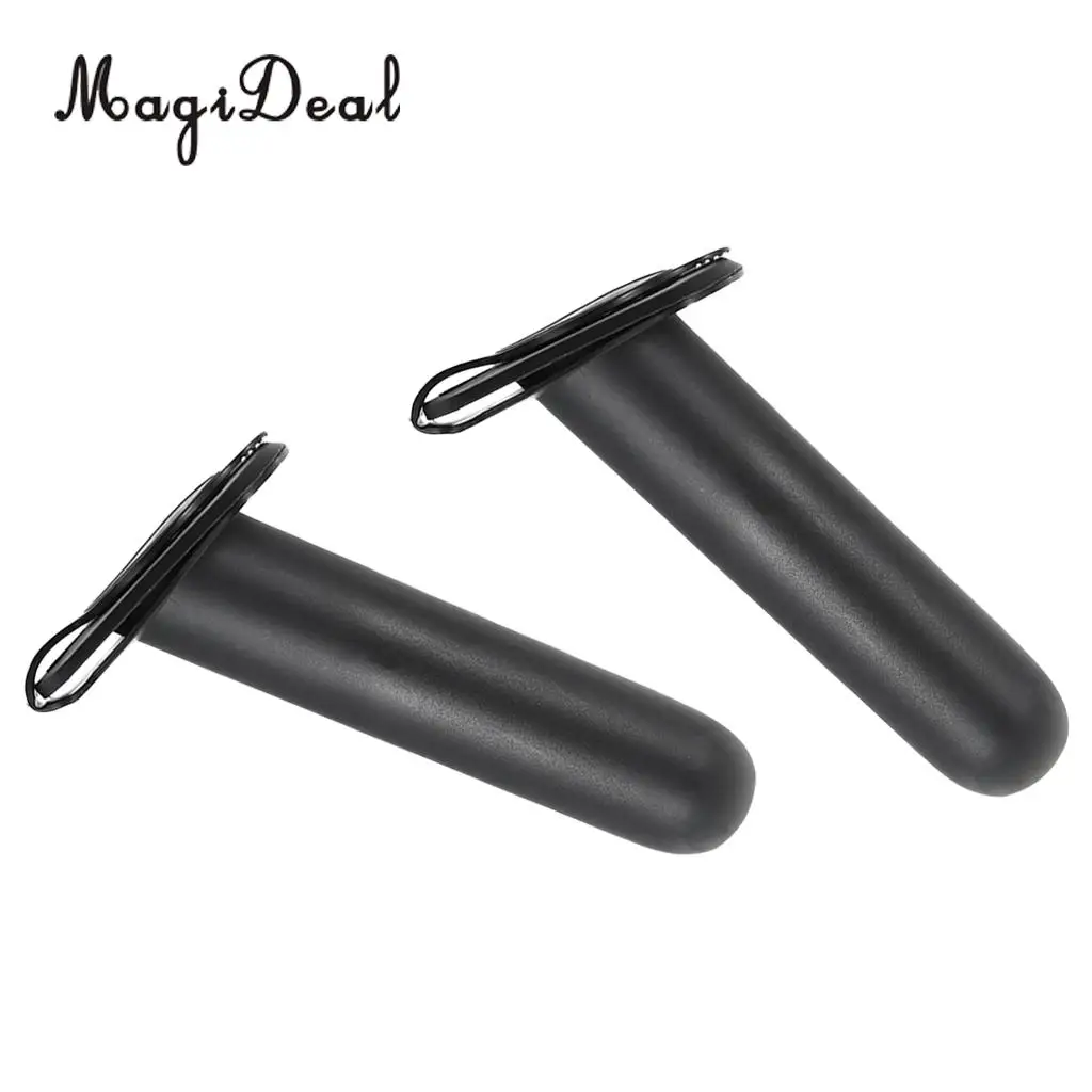 2Pcs Durable Plastic Flush Mount Kayak Fishing Boat Rod Holder w/ Cap Gasket Rafting Inflatable Boat DIY Accessories Replacement