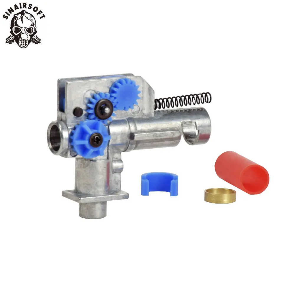 

SHS M4 Aluminum Hop Up Unit Chamber for M4 M16 Series AEG Rifle for Marui, Dboys, JG and etc. M4 AEG Series Metal Chamber Body