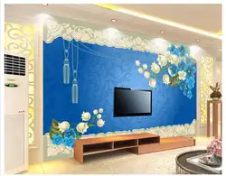 Индивидуальные 3d обои 3d ТВ обои, фрески, Европейская мода современные цветы фон для фотографирования с изображением цветов стены muralswallpaper
