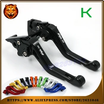 

For kawasaki NINJA250R NINJA 250R NEW STYLE Motorcycle Accessories Adjustable Short Brake Clutch Levers free shipping 08 14 15
