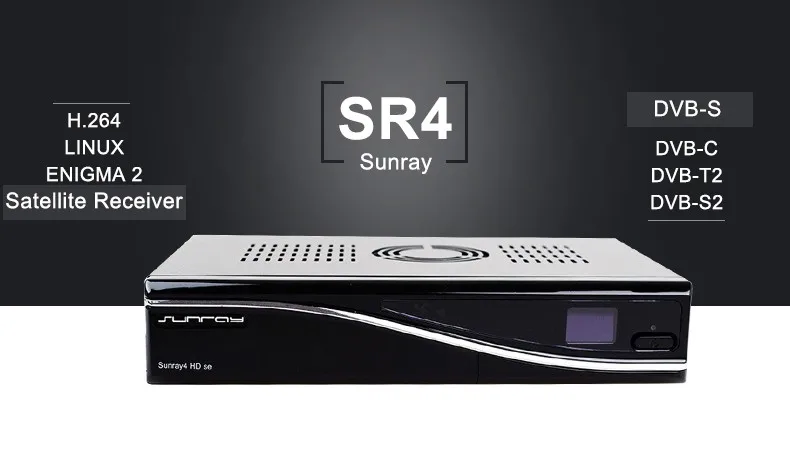 1 шт. Sunray4 HDse SR4 800HD se 3 в 1 тюнер-T-C-S(2 S) тройной тюнер wifi SIM A8P карта Sunray4 HD se спутниковый ресивер