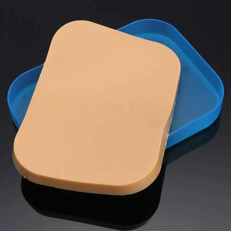 

Medical Surgical Incision Silicone Suture Training Pad Practice Human Skin Model