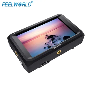 

Feelworld S450-M 4.5 Inch IPS 4K HDMI 3G-SDI On-camera Field Monitor 4.5" 1280x800 Camera External LCD Monitor with PeakingFocus