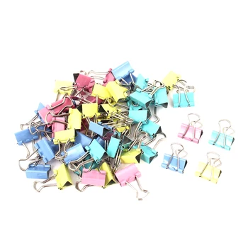 

10pack (60 Pcs Metal Assorted Color File Paper Binder Clips