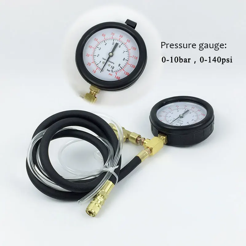 1 Set 5V Electric Gauge Meter Sender Oil Fuel Pressure Sensor 100Psi For Car SUV