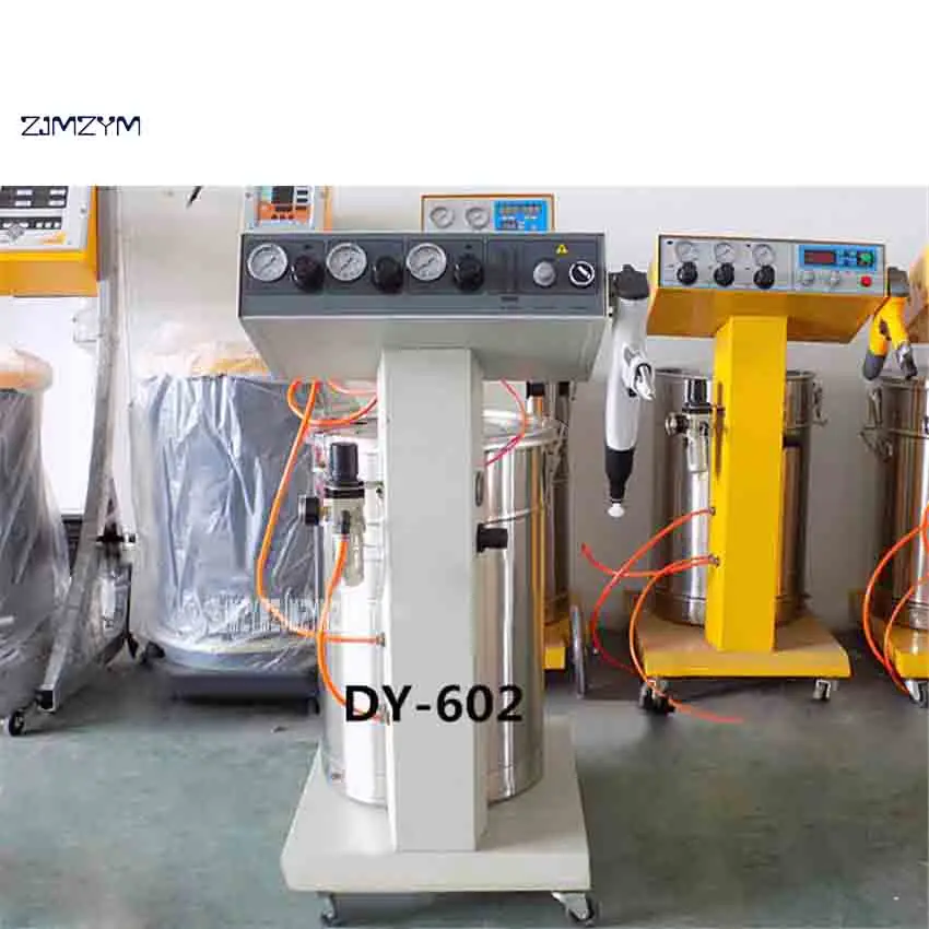 Руководство электростатического напыления машины DY-602 машина для нанесения порошкового покрытия с электростатическим ружье с порошковой