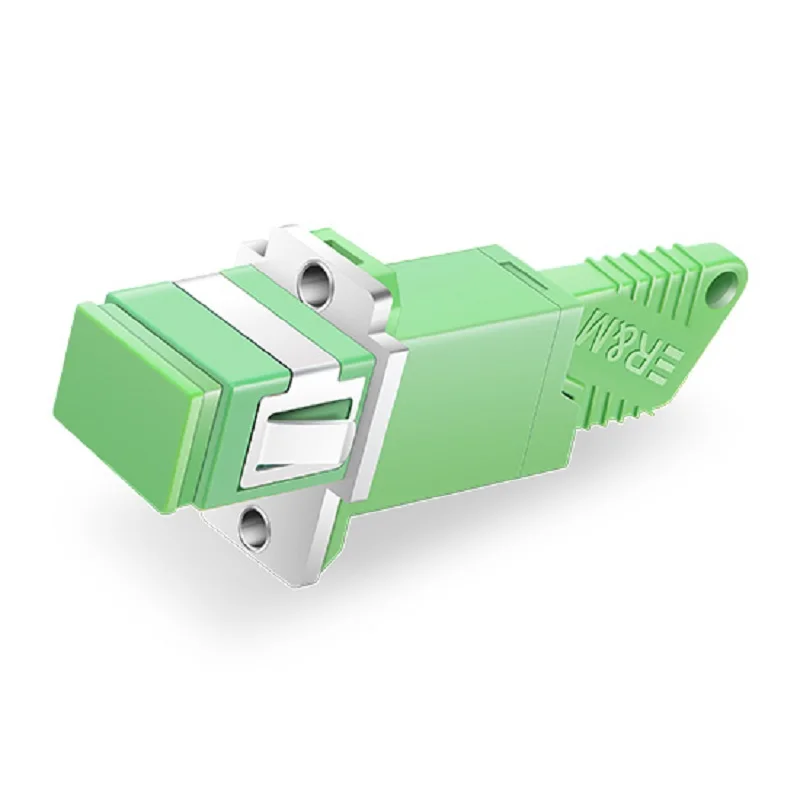 

100PCS E2000 APC-SC APC simplex fiber adapter Fiber optic Adapter Optical fiber coupler Fiber flange E2000 APC connector