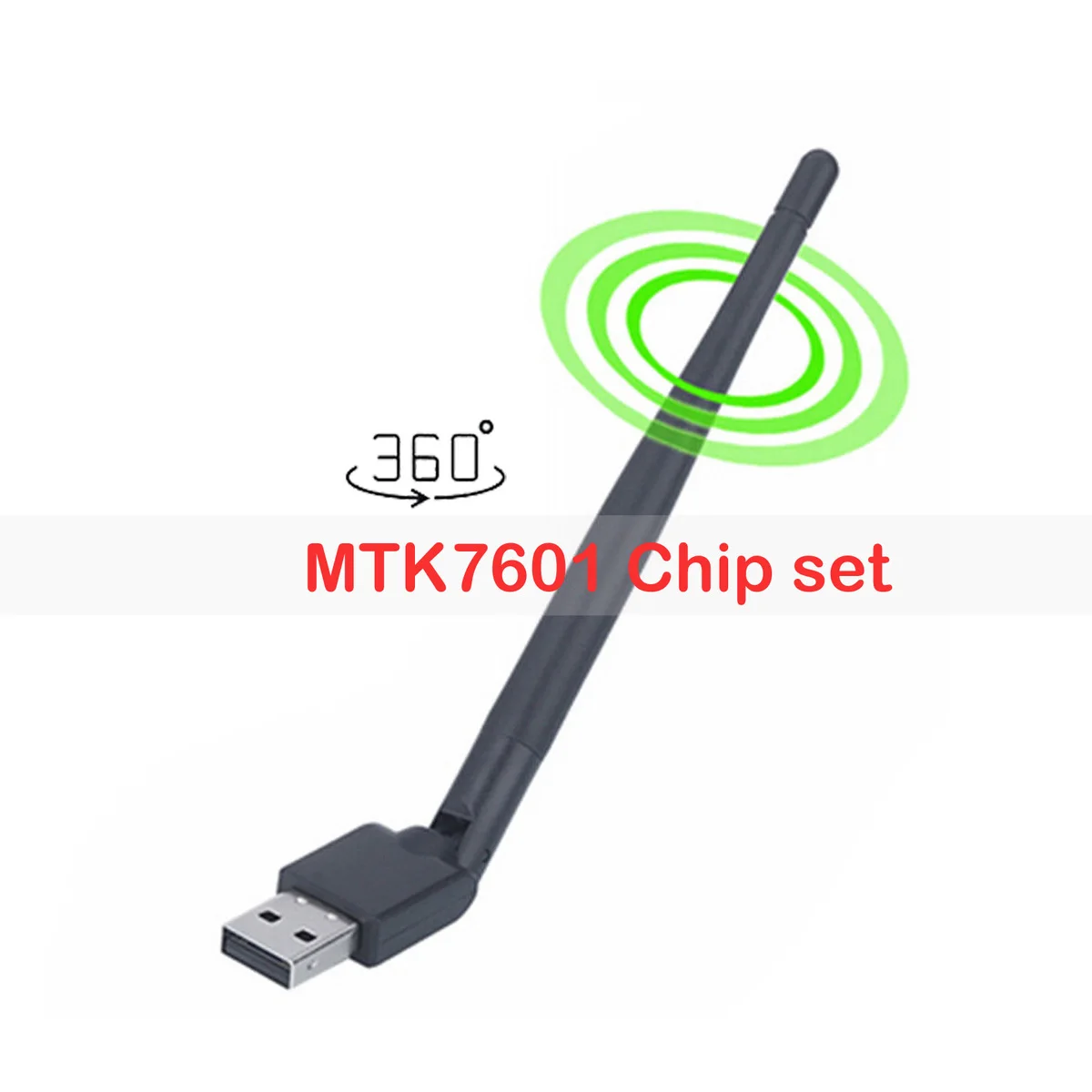 MTK 7601 чипсет беспроводной USB WiFi с 2Dbi антенной USB LAN адаптер для GtMdeia Gt-Media V7S спутниковый Recevier телеприставка