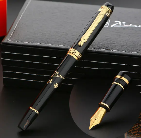 

real black Picasso 926 Fountain Pen business gift pen free shipping school and office Writing Supplies send teacher student