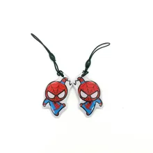 1 шт. 13,56 МГц китайская Магия 1 к карта перезаписываемый Универсальный идентификатор сменный S50 брелок бирки с RFID Человек-паук карты