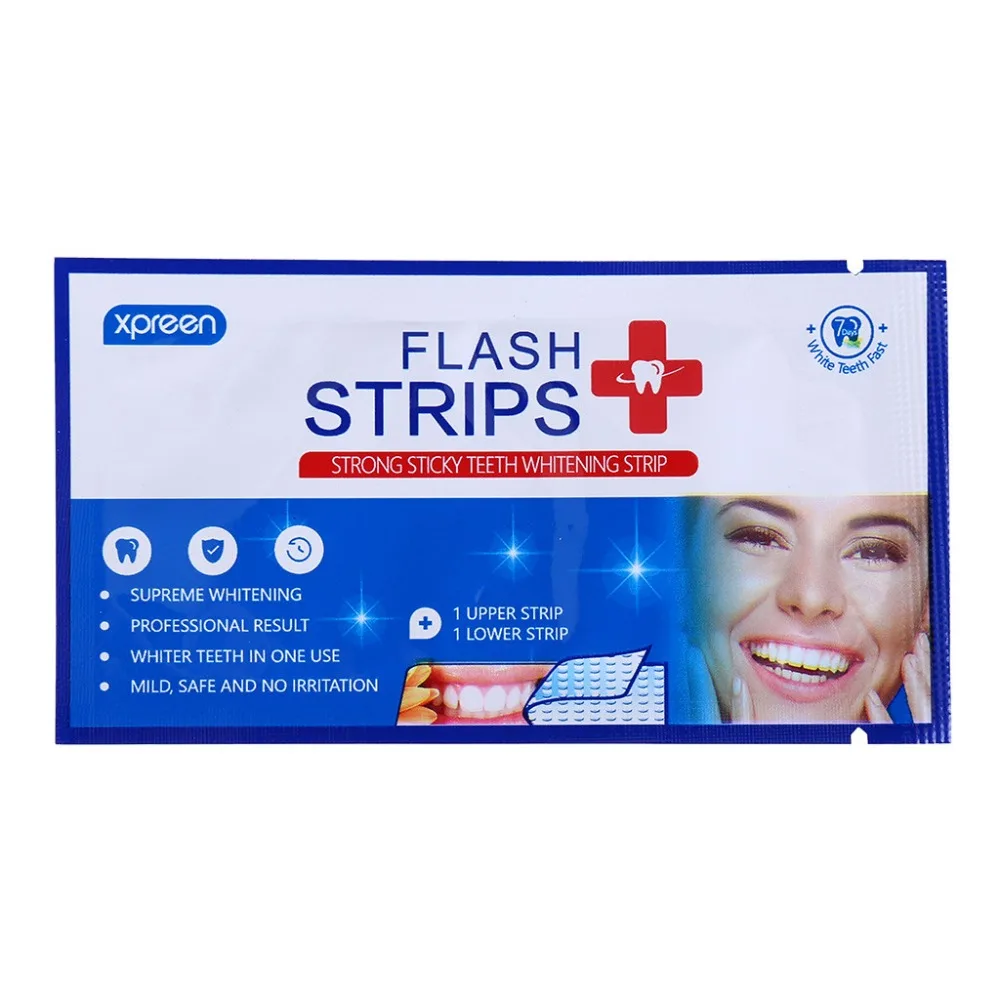 

Teeth Whitening Strips, Xpreen Teeth Whitener Professional White Effects Dental Whitestrips Advanced Teeth Whitening Strips #F