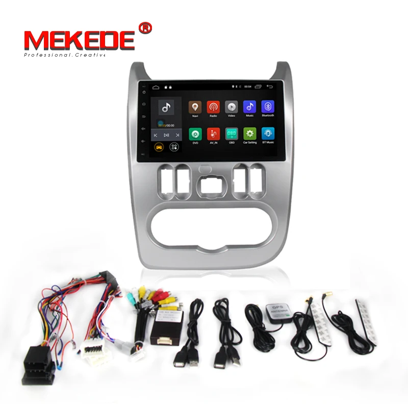 

HD 1024x600 2GB RAM 4G Modem 9inch Radio Android 7.1 Car GPS for Renault Logan I Sandero Lada Lergus with TPMS DVR OBD2