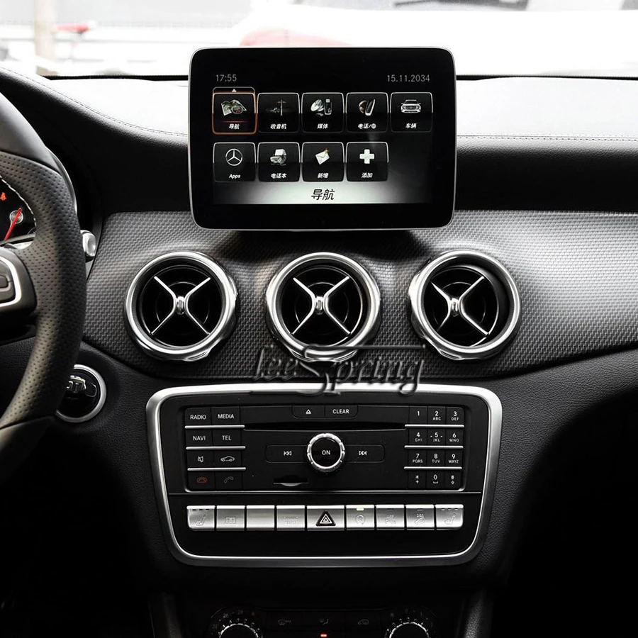 Discount 9.33 inch Android Multimedia Player for Mercedes Benz CLA Anti-glare IPS Touch Screen GPS Navigation 3