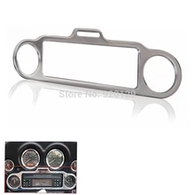 Мотоцикл Хром Алюминий стерео акцент отделка кольцо Обложка для Harley Street Electra Glide Touring FLHX FLHT