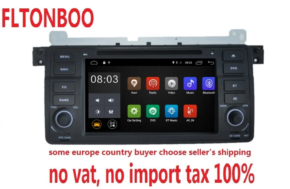 7 Android 7 1 for bmw E46 M3 font b car b font dvd gps navigation