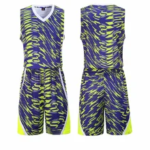 Новые мужские баскетбольные трикотажные изделия комплекты униформы для взрослых Спортивная одежда Дышащие тренировочные майки рубашки DIY номер