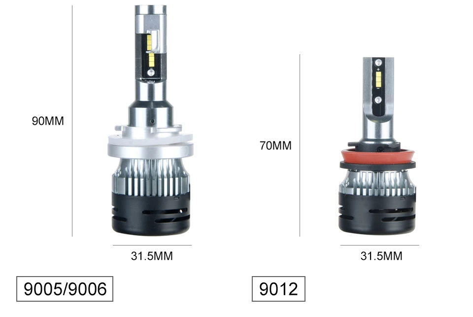2 предмета в комплекте: MeeToo H7 светодиодный H4 авто фары 9005 9006 H3 H15 H8 H9 H11 9004 9007 9012 светодиодный H1 IP67 50 Вт 10000LM 6500 к автомобильной лампы