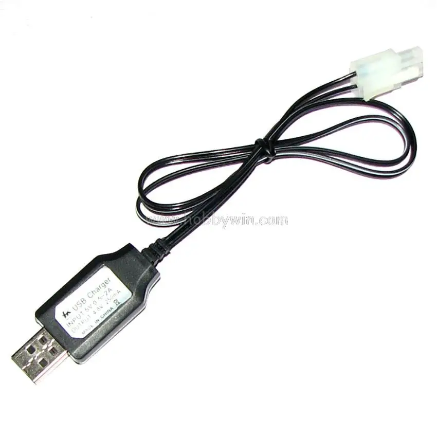 

Зарядное устройство 4,8 В/мА с USB-разъемом и лампой для зарядки