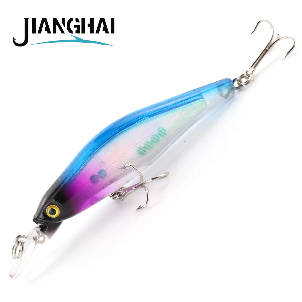 

JangHai Hard Fishing Lure 85mm 11.4g Sinking Minnow Isca Artificial Baits For Bass Perch Pike Trout 3D EYE
