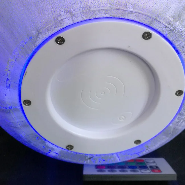 Новая модель 25 см светодиодный настольный светильник форма Марса шар 16 изменение цвета с дистанционным управлением дропшиппинг образец 1 шт