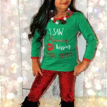 Золотые штаны для маленьких девочек с блестками, золотые леггинсы с блестками для детей преддошкольного возраста, наряд для именинницы, красные леггинсы с блестками, праздничные штаны с блестками