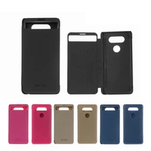 Для LG V20 чехол H990ds смарт-чехол Роскошный Быстрый просмотр кожаный флип-чехол для телефона для LG V20 F800 чехол s для LG V20 Capa черный nf308